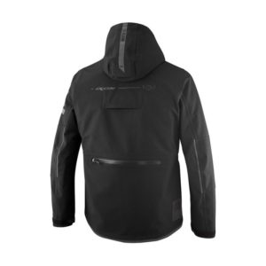 Chaqueta IXON SQUARE BLACK BRIGHT RED