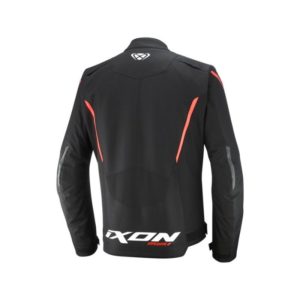 Chaqueta IXON STRIKER 2 BLACK WHITE RED