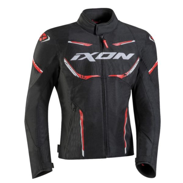 Chaqueta IXON STRIKER AIR WP BLACK RED WHITE