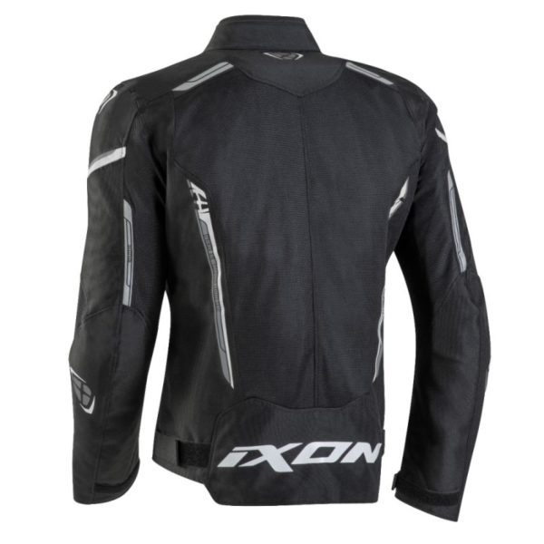 Chaqueta IXON STRIKER AIR WP BLACK WHITE