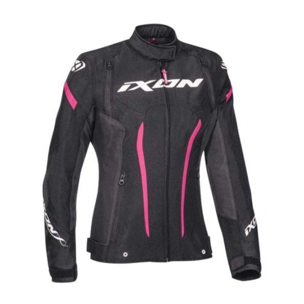 Chaqueta Ixon Striker Lady Negra Fucsia