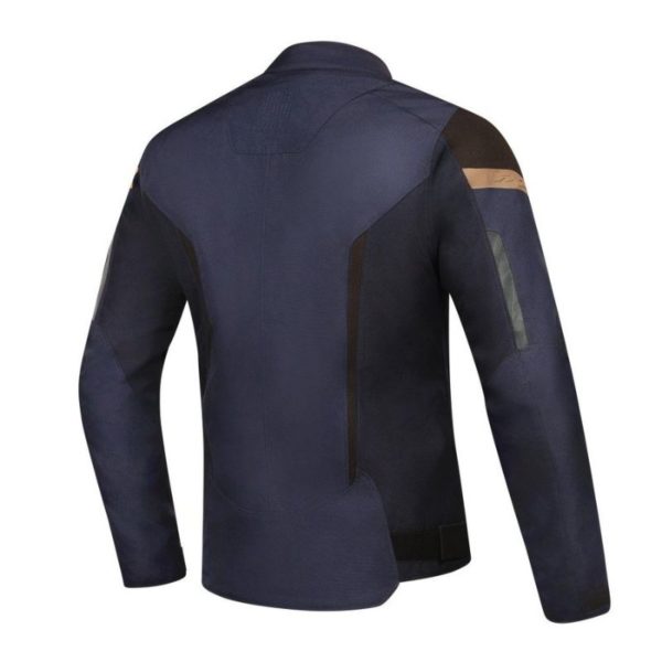 Chaqueta IXON STRIKER RETRO BLACK NAVY BROWN