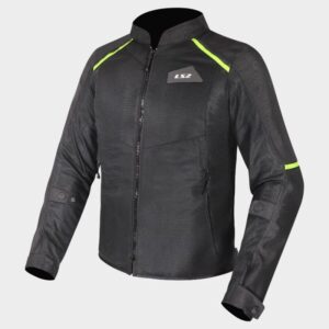 CHAQUETA LS2 BREEZE MAN BLACK YELLOW