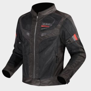 CHAQUETA LS2 GARDA AIR BLACK RED