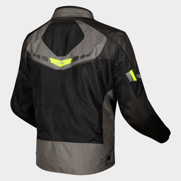 CHAQUETA LS2 GARDA AIR GREEN BLACK H-V YELLOW