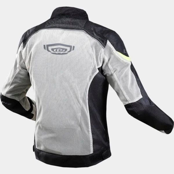 CHAQUETA LS2 MUJER AIRY BLACK GREY YELLOW