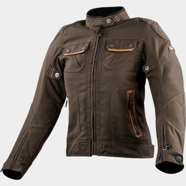 CHAQUETA LS2 MUJER BULLET BROWN