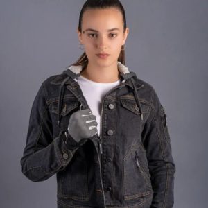 CHAQUETA LS2 MUJER OAKY BLACK