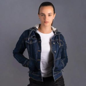 CHAQUETA LS2 MUJER OAKY BLUE