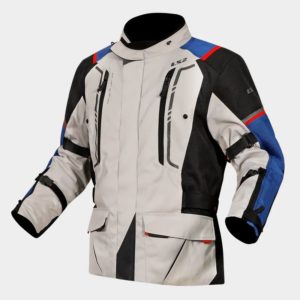 CHAQUETA LS2 NARVIK  BLUE BLACK GREY RED