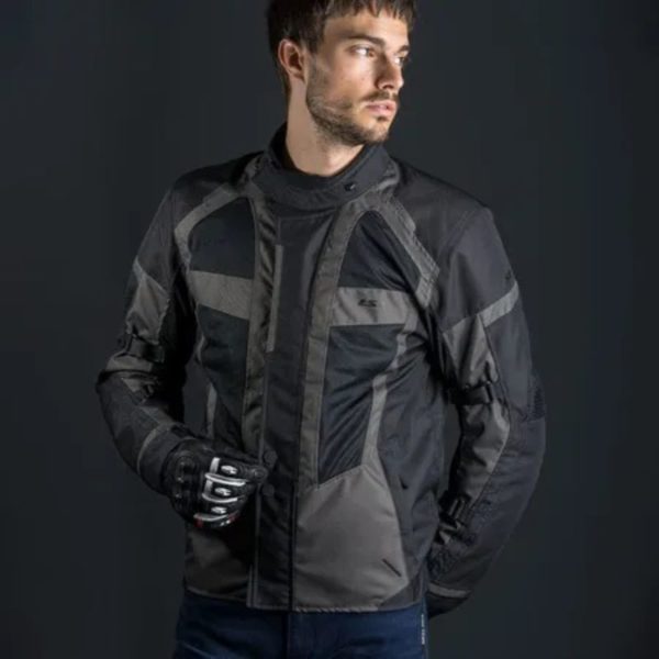 CHAQUETA LS2 SCOUT BLACK DARK GREY