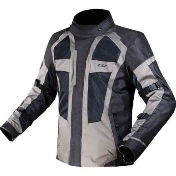 CHAQUETA LS2 SCOUT BLACK DARK GREY