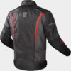 CHAQUETA LS2 SEPANG BLACK GREY RED - Imagen 2