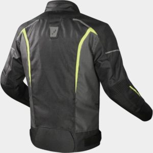CHAQUETA LS2 SEPANG BLACK H-V YELLOW