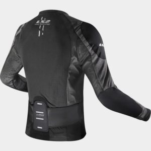 CHAQUETA LS2 X-ARMOR BLACK SILVER