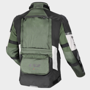 CHAQUETA LS2 X-MASTER MAN  BLACK GREEN GREY