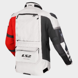 CHAQUETA LS2 X-MASTER MAN  BLACK GREY RED