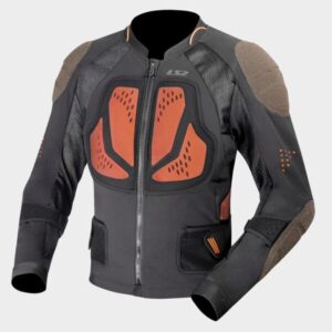 CHAQUETA LS2 X-TERRAIN MAN BLACK  H-V ORANGE