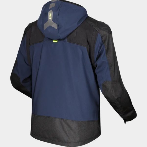 CHAQUETA LS2  ZIRCONIUM BLUE BLACK H-V YELLOW