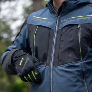 CHAQUETA LS2 ZIRCONIUM EVO MAN BLUE BLACK YELLOW