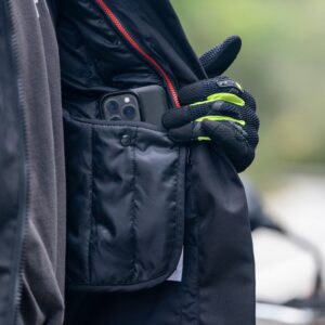 CHAQUETA LS2 ZOOM MAN BLACK YELLOW