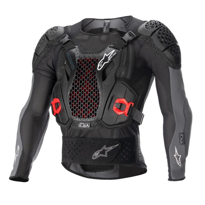 Chaqueta Protectora Alpinestars BIONIC PLUS V2 BLACK ANTHRACITE RED