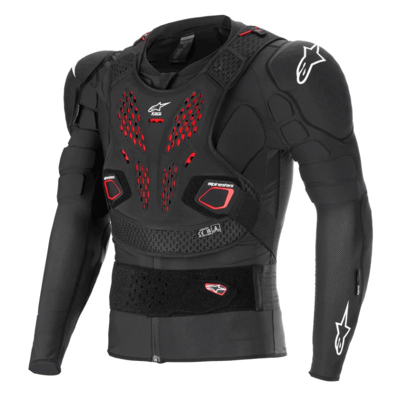 Chaqueta Protectora Alpinestars BIONIC PRO V3 PLASMA PROTECTION BLACK RED WHITE