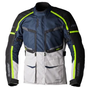 Chaqueta RST Maverick EVO CE Navy Plata