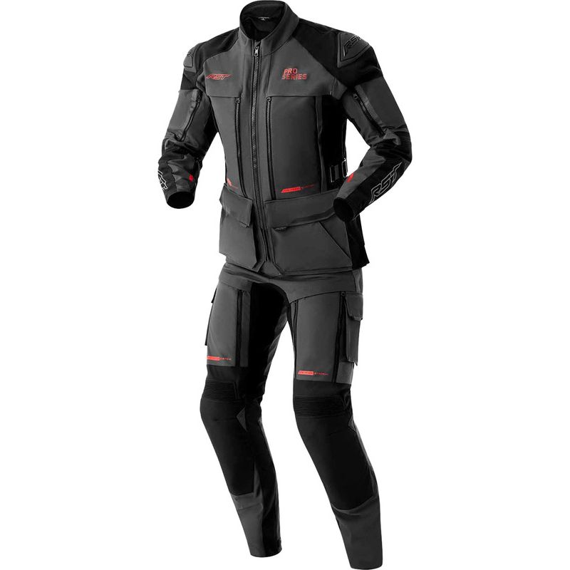 Chaqueta RST Pro Series Adventure D3O gris negro