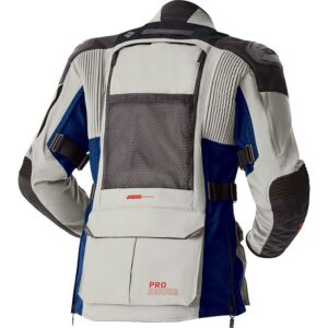 Chaqueta RST Pro Series Adventure D3O mujer plata azul