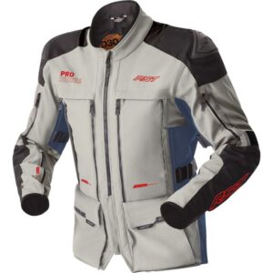 Chaqueta RST Pro Series Adventure D3O mujer plata azul