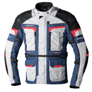 Chaqueta RST Pro Series Adventure-X CE Plata Azul Rojo