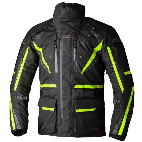 Chaqueta RST Pro Series Paragon 7 CE Negro Amarillo Flúor