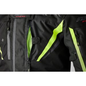 Chaqueta RST Pro Series Paragon 7 CE Negro Amarillo Flúor