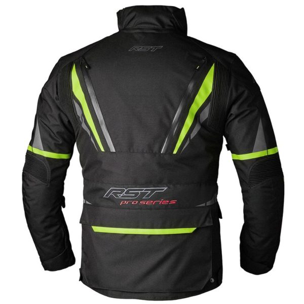 Chaqueta RST Pro Series Paragon 7 CE Negro Amarillo Flúor