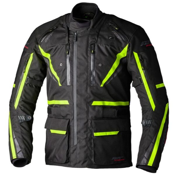 Chaqueta RST Pro Series Paragon 7 CE Negro Amarillo Flúor