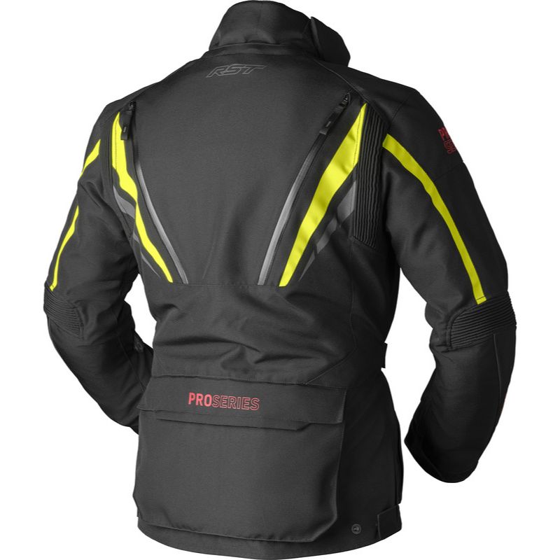Chaqueta RST Pro Series Paragon D3O negro amarillo neón