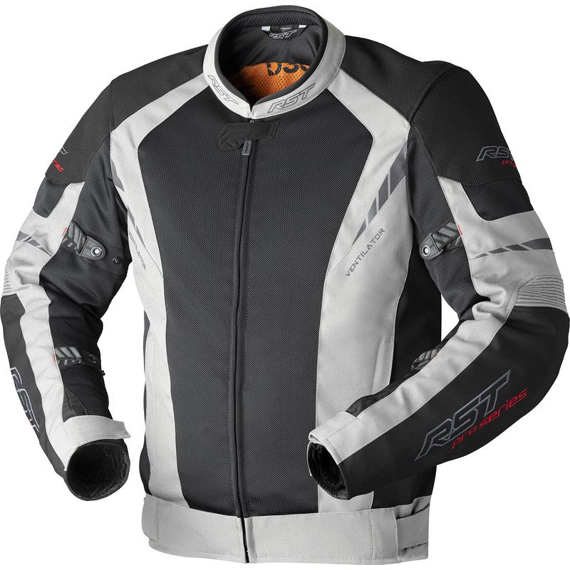 Chaqueta RST Pro Series Ventilator D3O negro plata