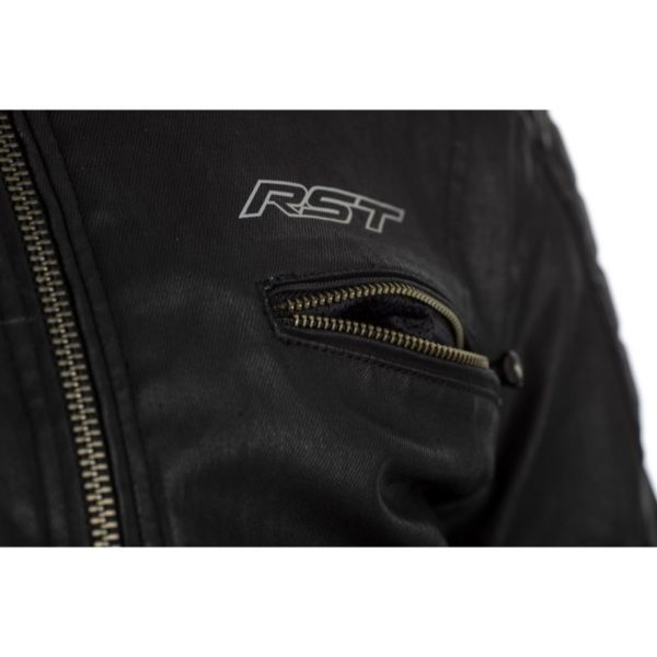 Chaqueta RST reforzada con aramida RST Brixton CE mujer Negro