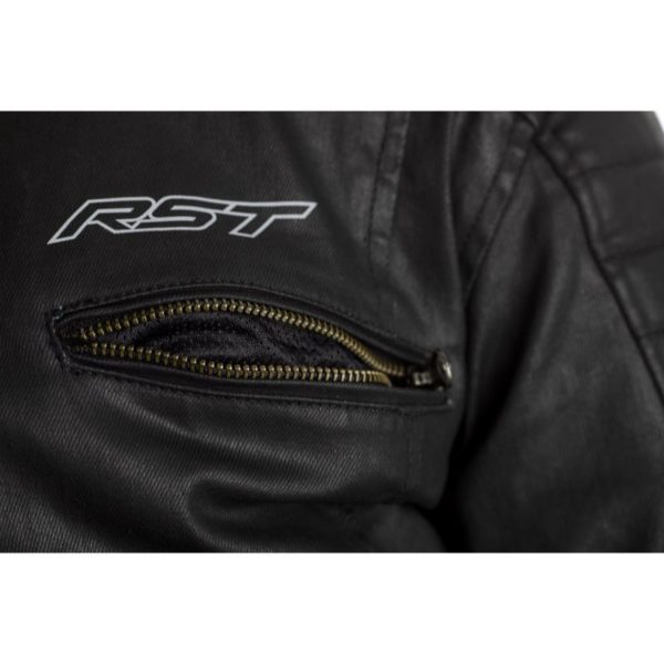 Chaqueta RST reforzada con aramida RST Brixton CE mujer Negro