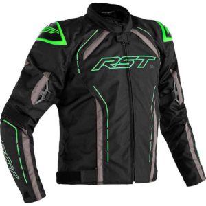 Chaqueta RST S-1 negra gris verde neon