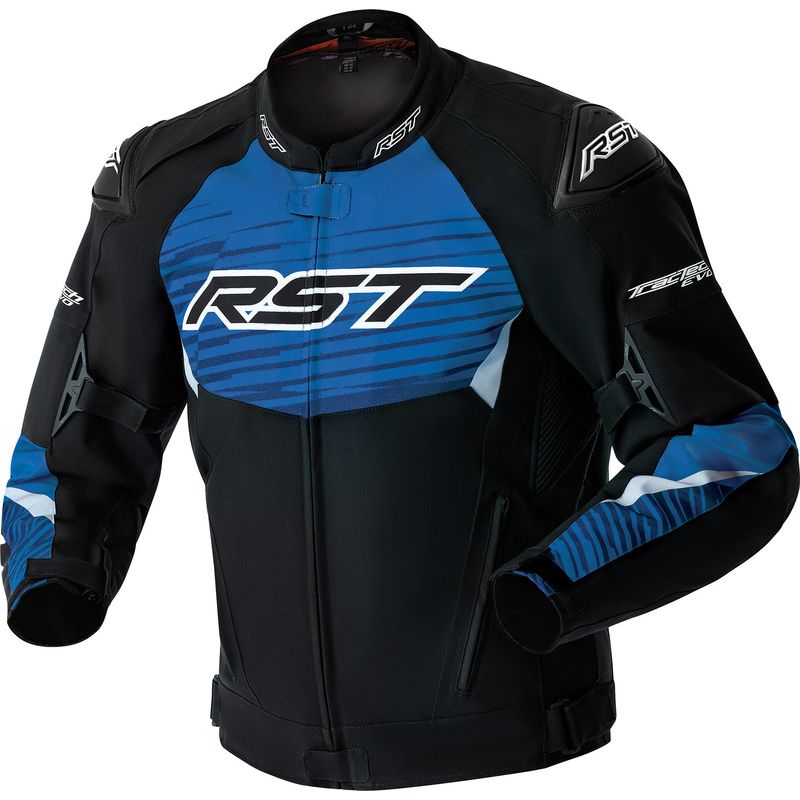 Chaqueta RST Tractech D3O negro azul