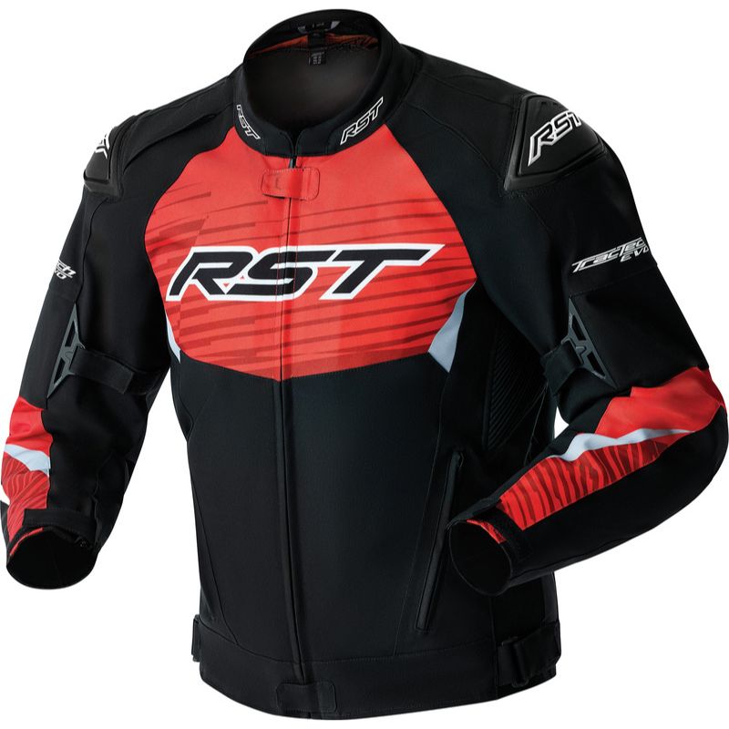 Chaqueta RST Tractech D3O negro rojo