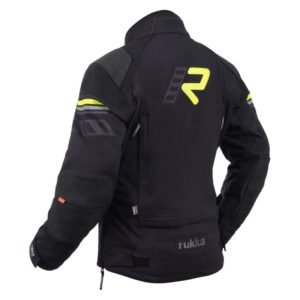 Chaqueta Rukka ARMATOU-R NEGRO/FLUOR