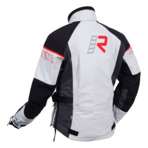 Chaqueta Rukka ECUADO-R GRIS NEGRO ROJO