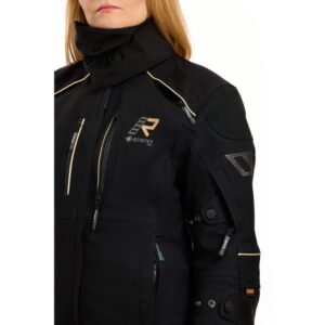 Chaqueta Rukka FLEXORINA MUJER NEGRO MARRON