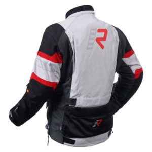 Chaqueta Rukka MADAGASCA-R GRIS NEGRO ROJO