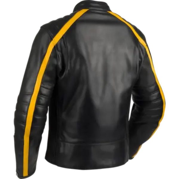 CHAQUETA SEGURA FORMULA NEGRO AMARILLO