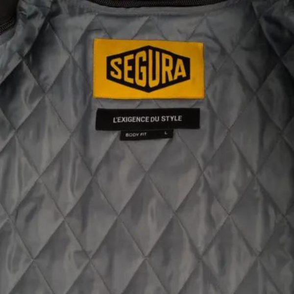 CHAQUETA SEGURA FORMULA NEGRO AMARILLO