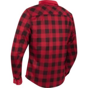 CHAQUETA SEGURA JOVAN NEGRO ROJO